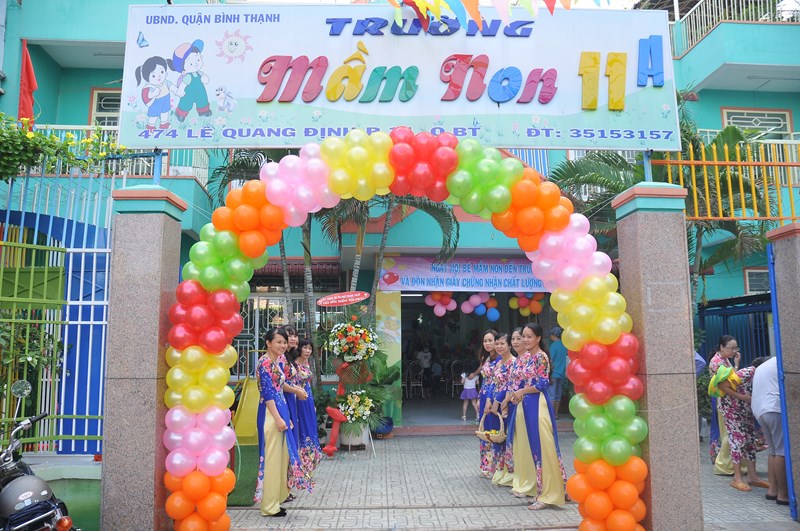  Một số hình ảnh lễ đón nhận giấy chứng nhận kiểm định chất lượng giáo dục năm học 2015-2016